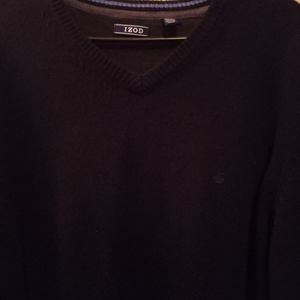 Izod Men's Sweater Navy Sz XL